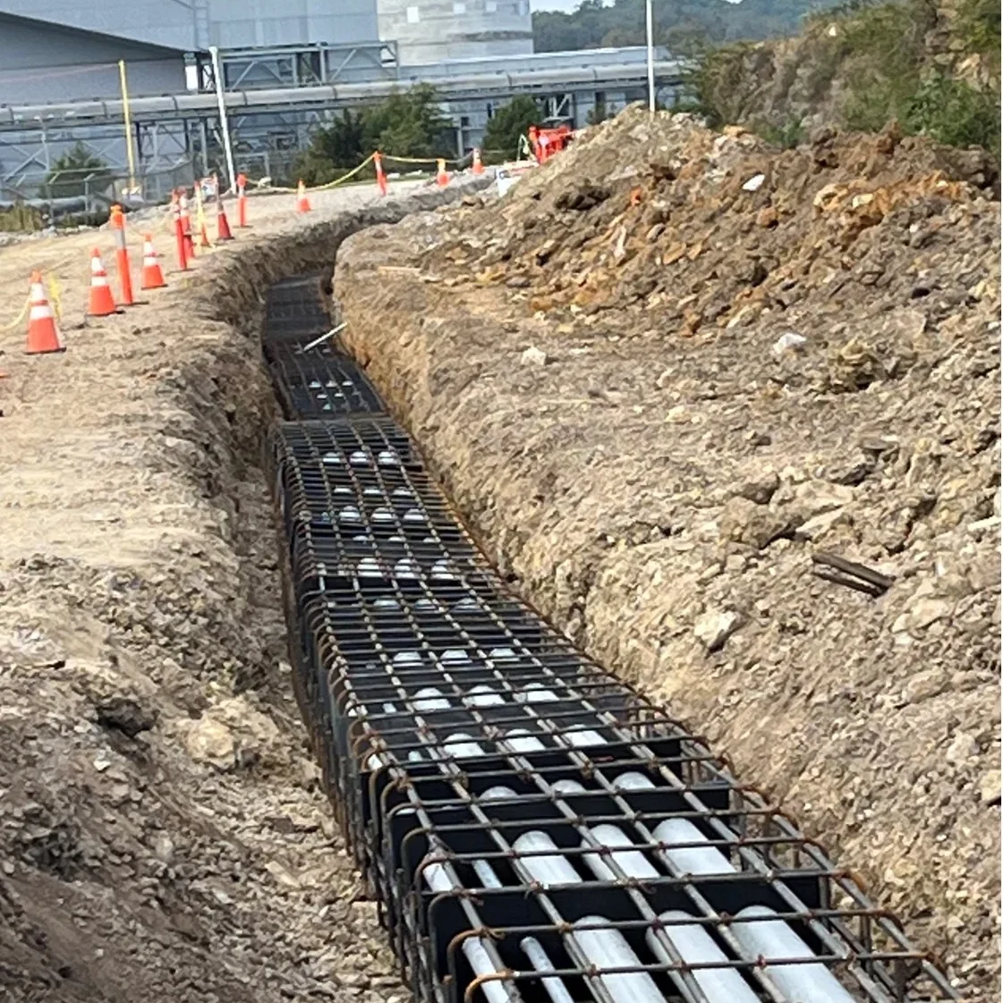 Duct bank rebar - gallatin